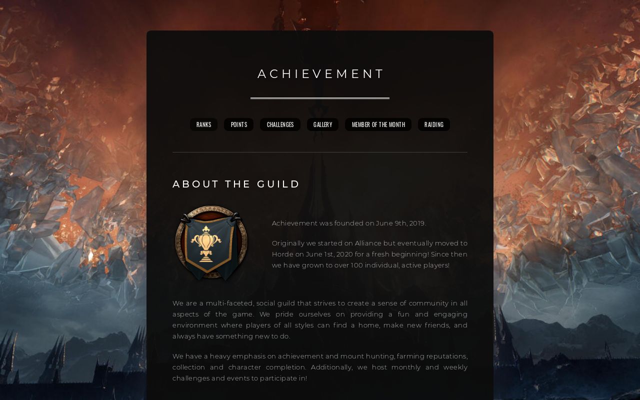 Carrd profile picture for @achievement